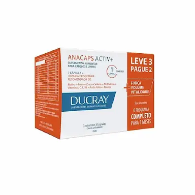 Ducray Kit Anacaps Activ+ 90 CPS